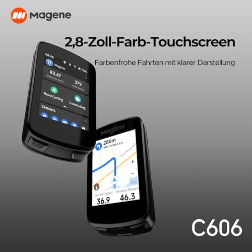 Magene C606 GPS-Gerät mit Farb-Touchscreen