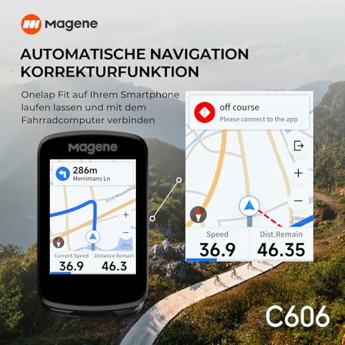 Magene C606 GPS Fahrradcomputer