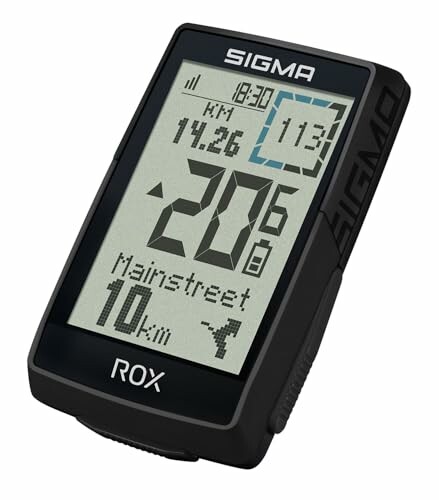 Sigma Fahrradcomputer mit Displayanzeige
