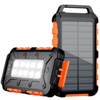 Solarladegerät mit Taschenlampe